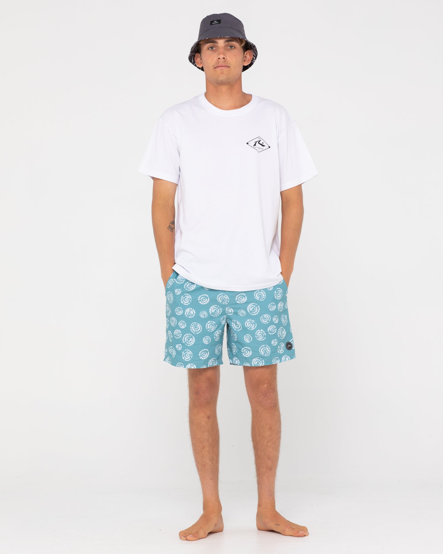 SHIBORI ELASTIC BOARDSHORT