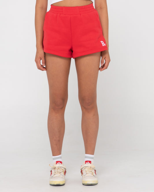 RUSTY LINE FLEECE SHORT