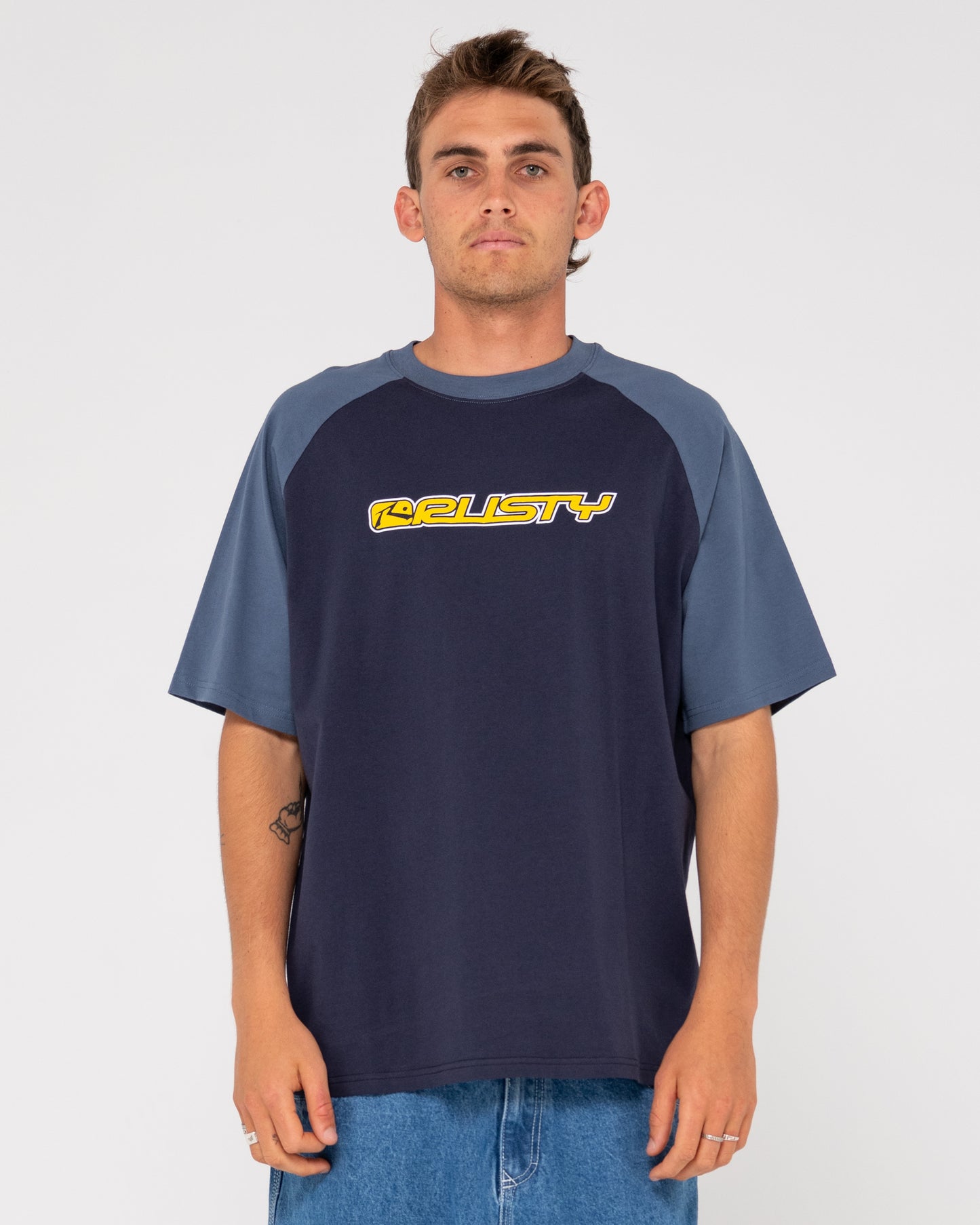 SWAGLAN RAGLAN SHORT SLEEVE TEE