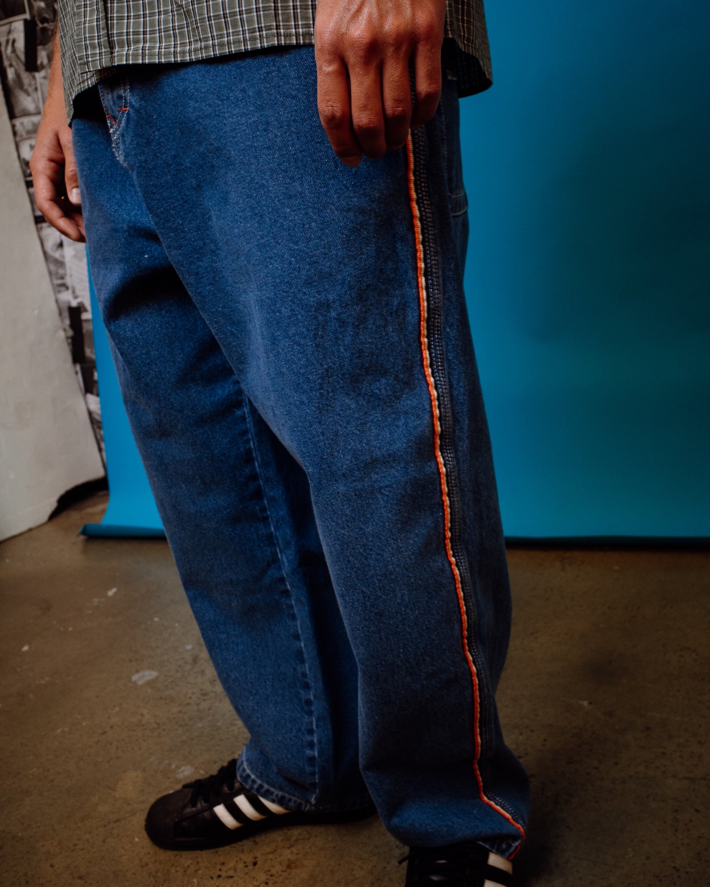 FLIP DADDY 2.0 JORT - MIDDY BLUE
