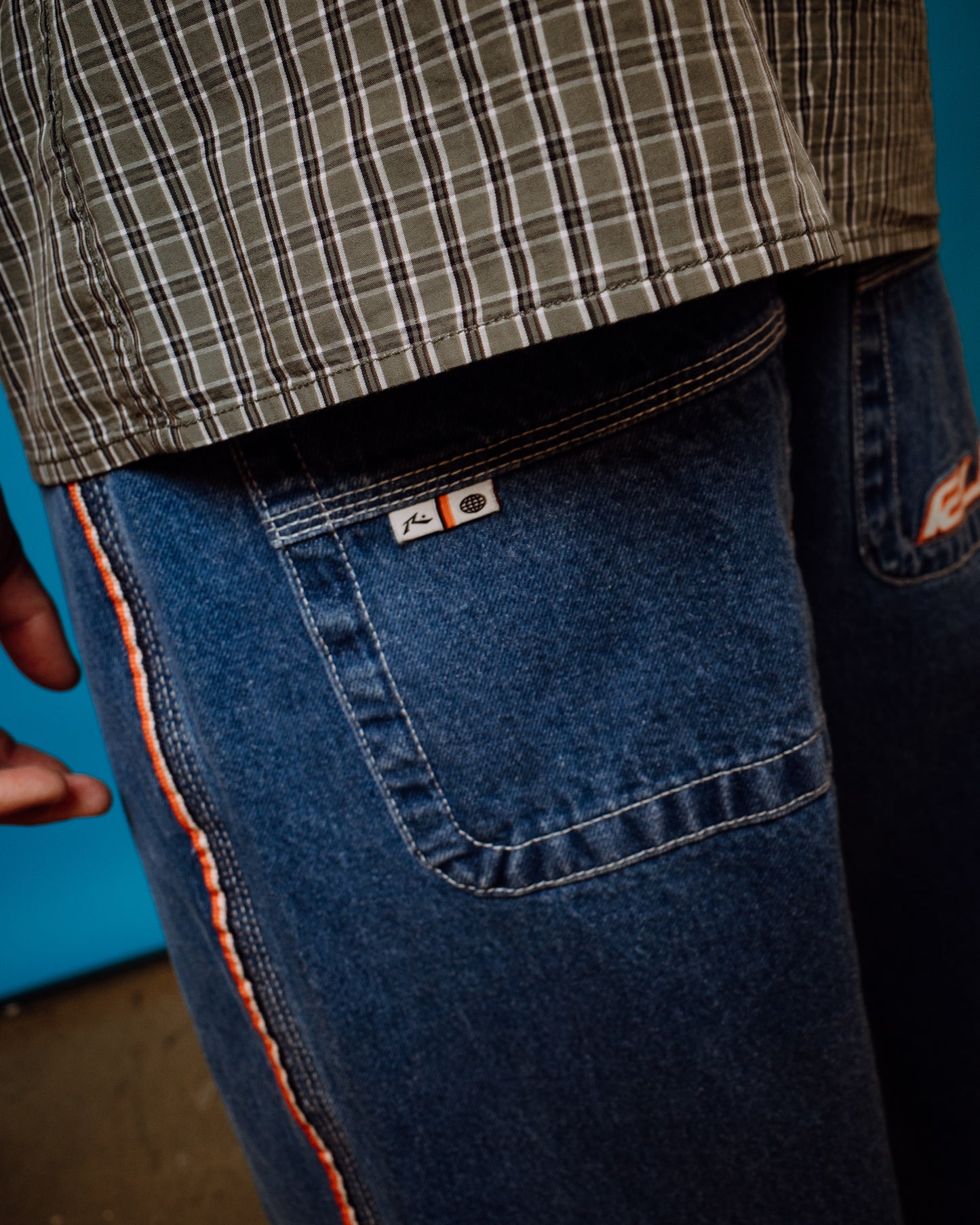 FLIP DADDY 2.0 JORT - MIDDY BLUE
