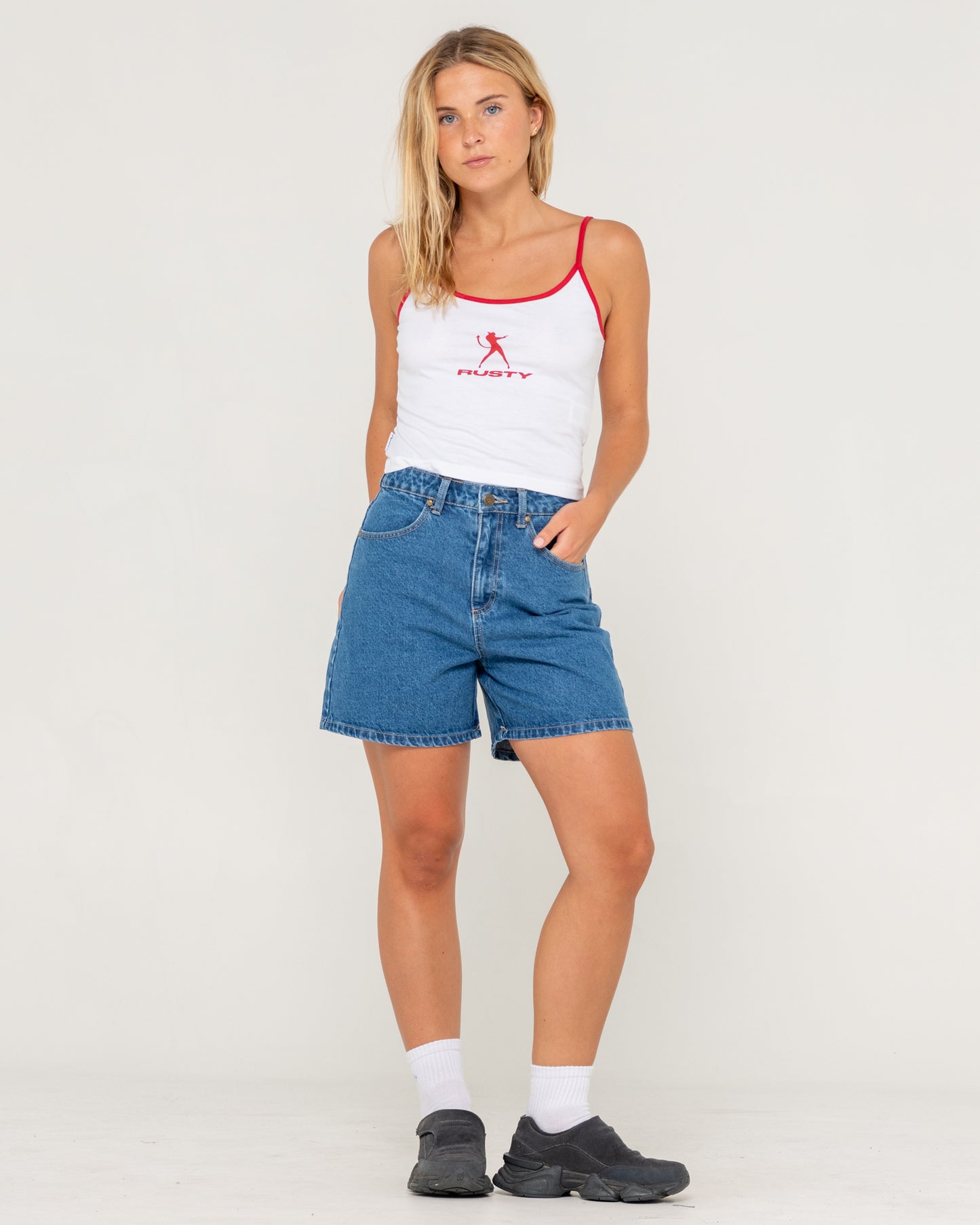 CYPRUS HIGH DENIM SHORT