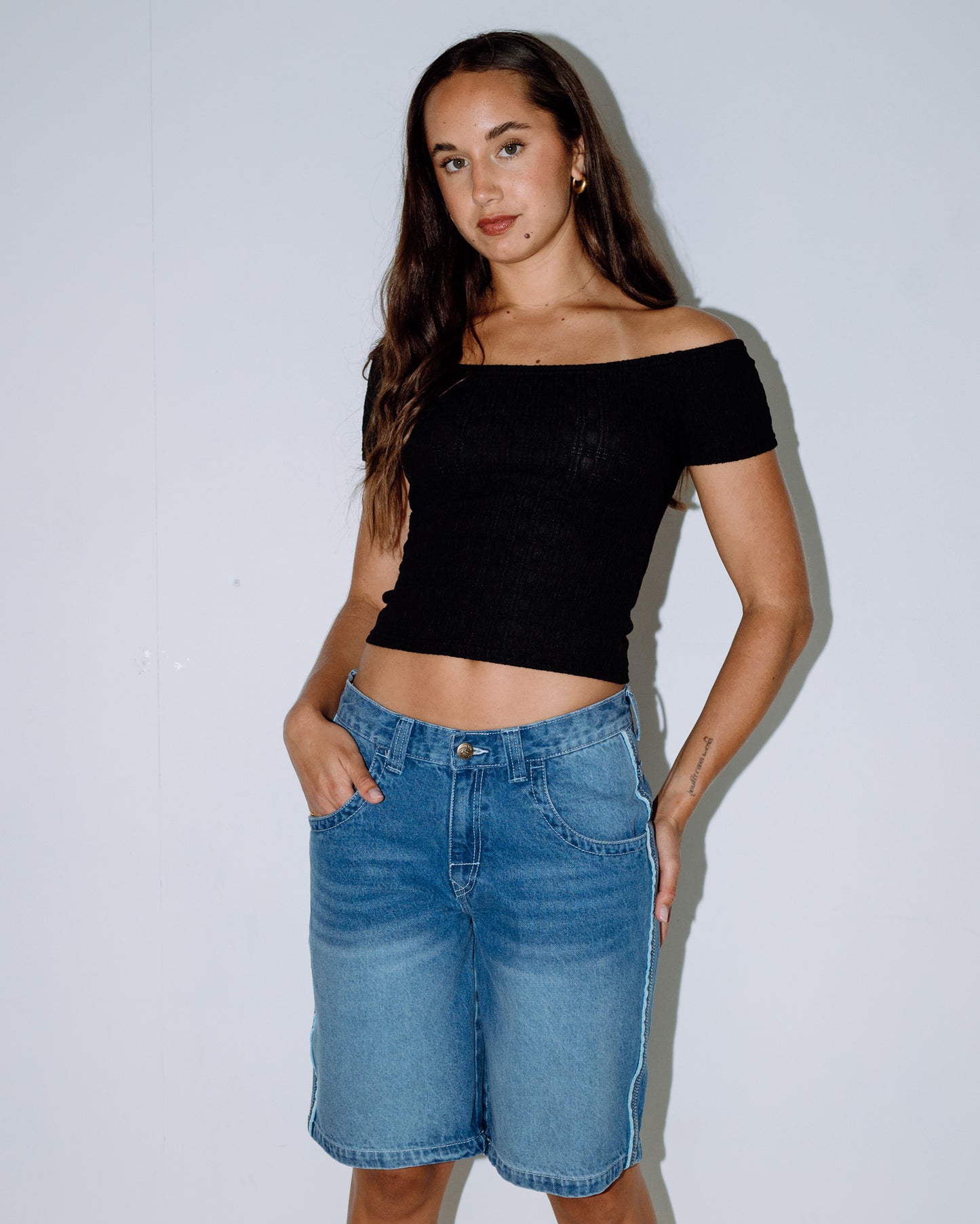 FLIP MOMMY LOW RISE WIDE LEG DENIM JOR