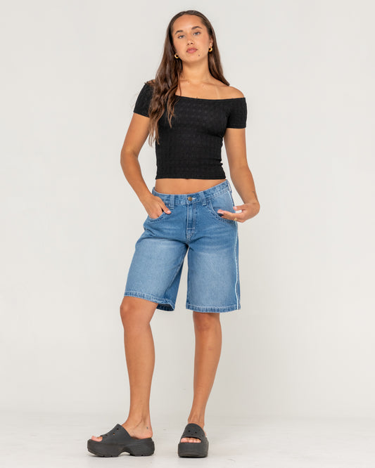 FLIP MOMMY LOW RISE WIDE LEG DENIM JOR