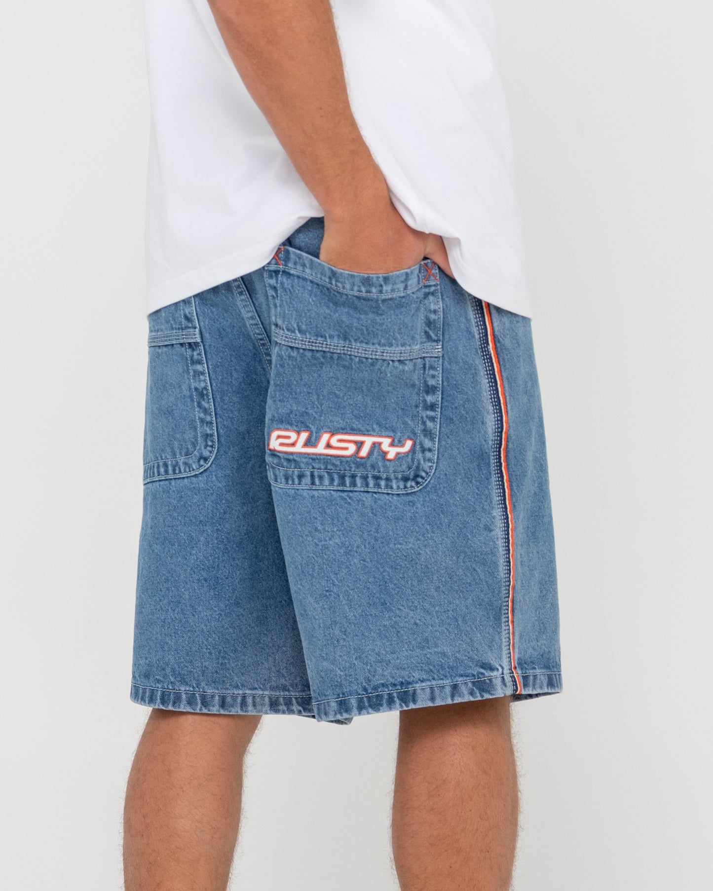 FLIP DADDY 2.0 JORT - MIDDY BLUE