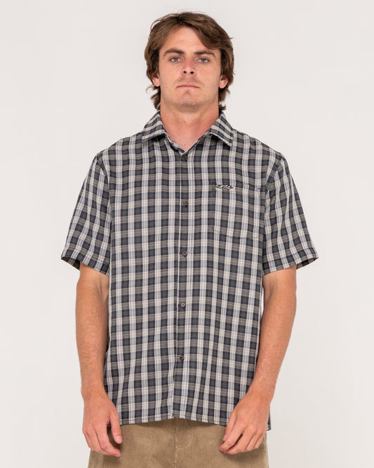 DATSUN CHECK SHORT SLEEVE SHIRT