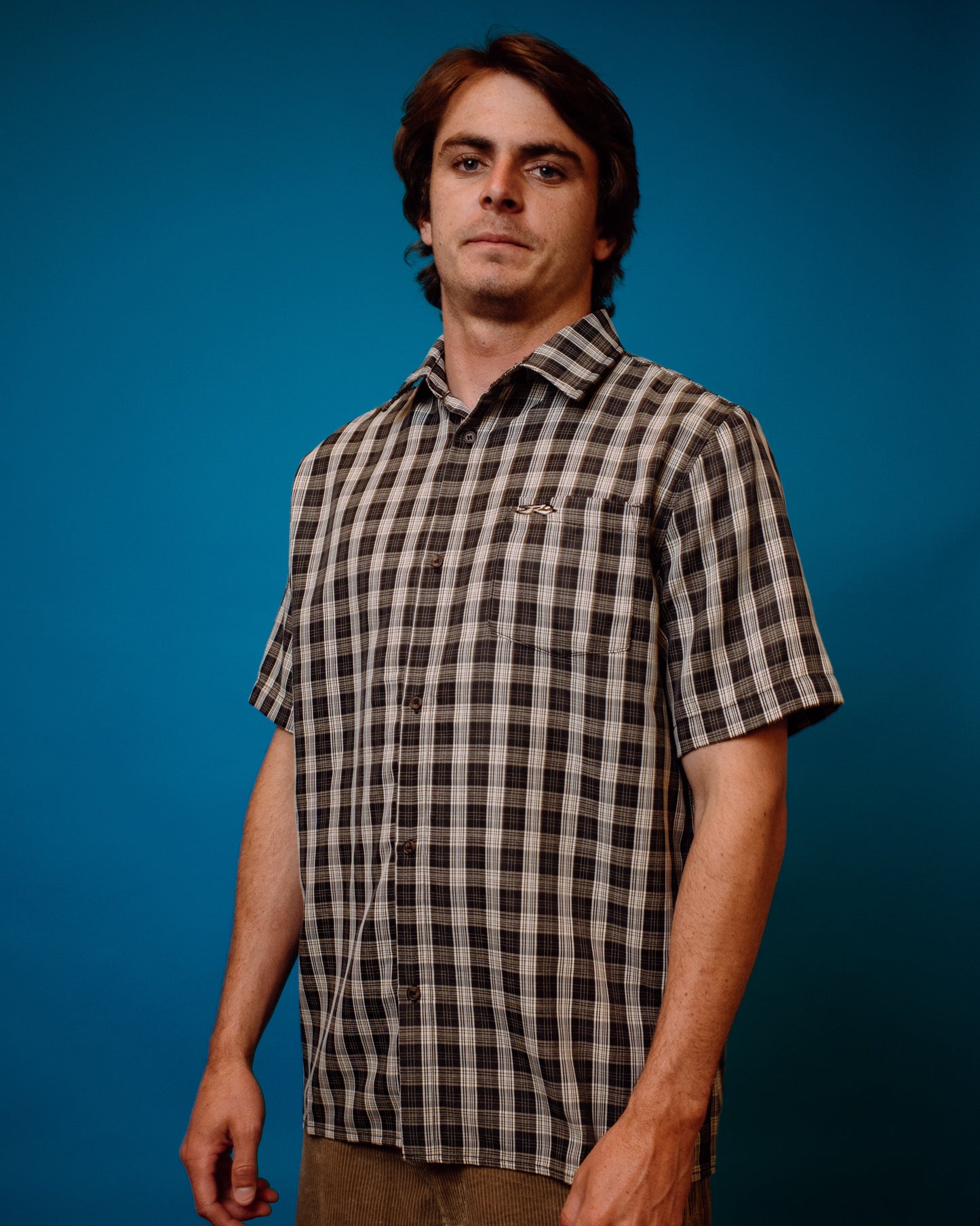 DATSUN CHECK SHORT SLEEVE SHIRT