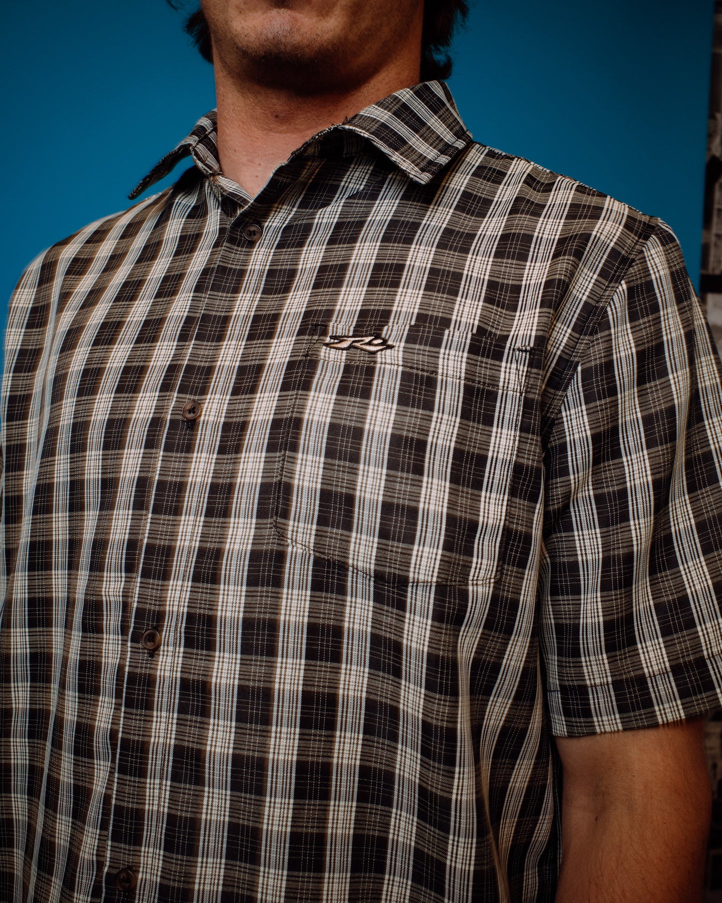 DATSUN CHECK SHORT SLEEVE SHIRT