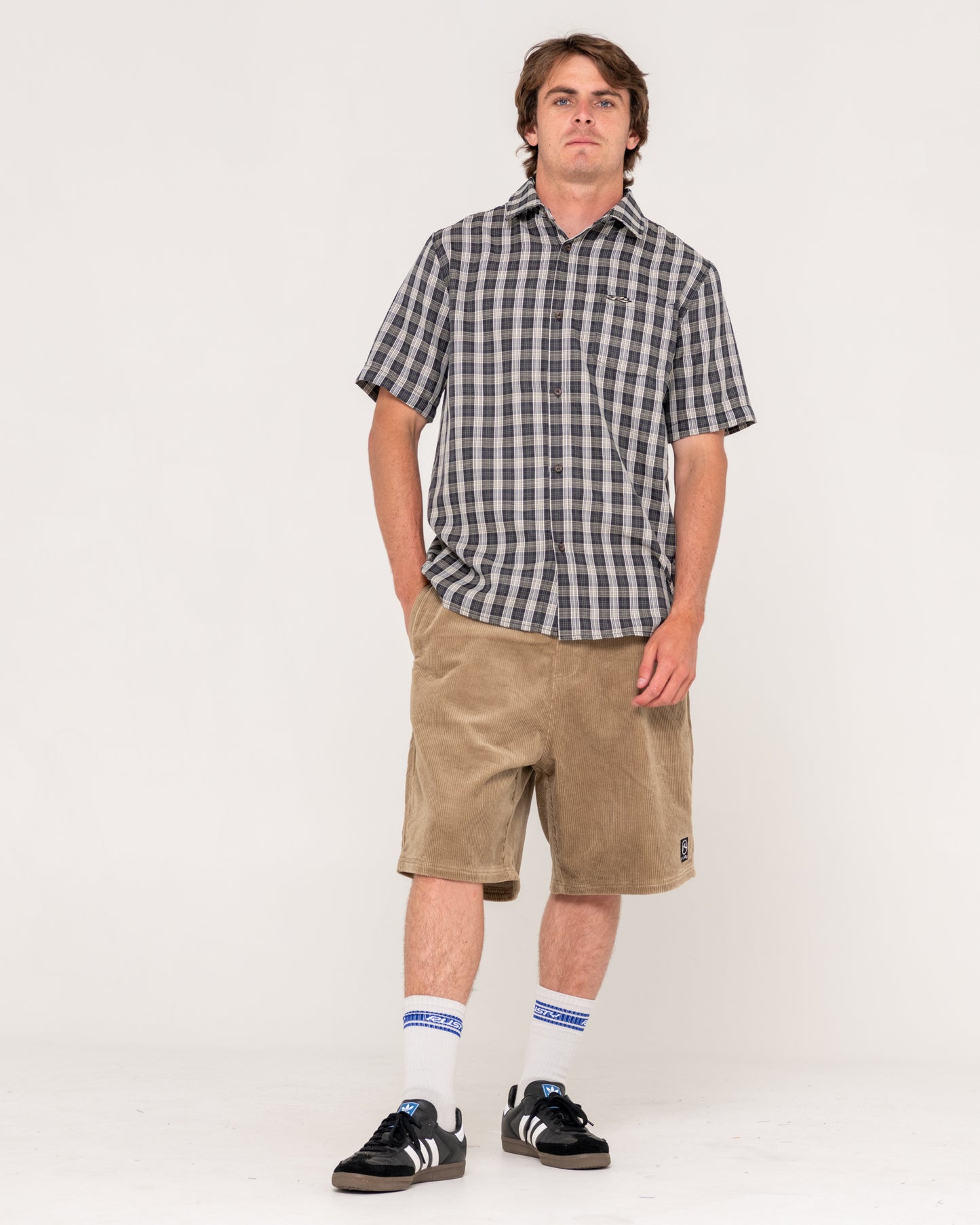 DATSUN CHECK SHORT SLEEVE SHIRT