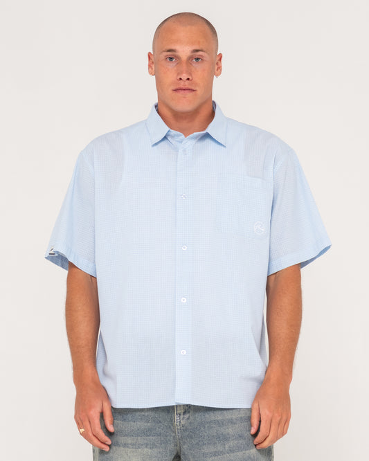 HOODUS CHECK SHORT SLEEVE SHIRT