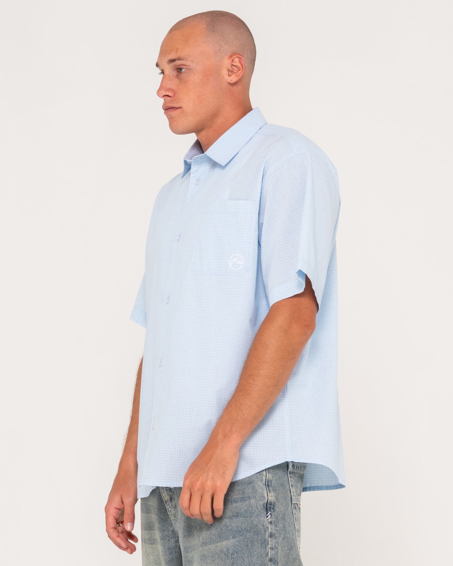 HOODUS CHECK SHORT SLEEVE SHIRT