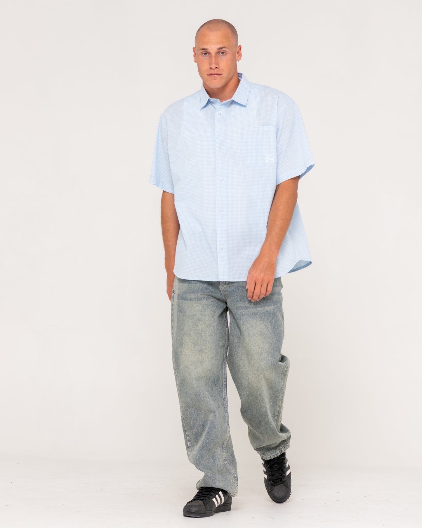 HOODUS CHECK SHORT SLEEVE SHIRT