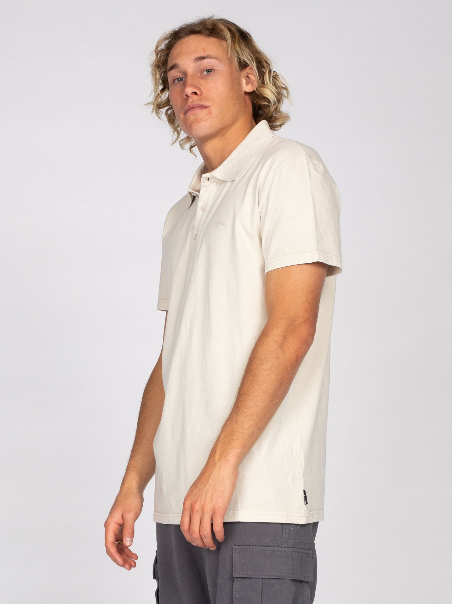 COMP WASH SHORT SLEEVE POLO