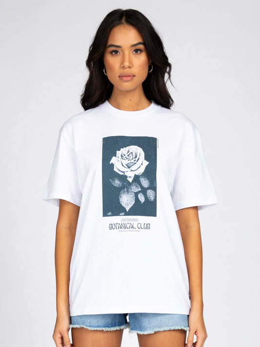 BOTANICAL CLUB BOYFRIEND FIT TEE