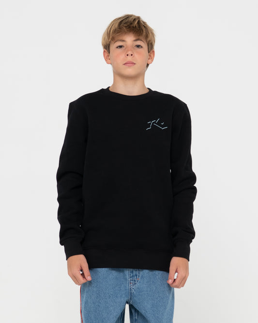 ONE HIT SHADOW CREW FLEECE BOYS