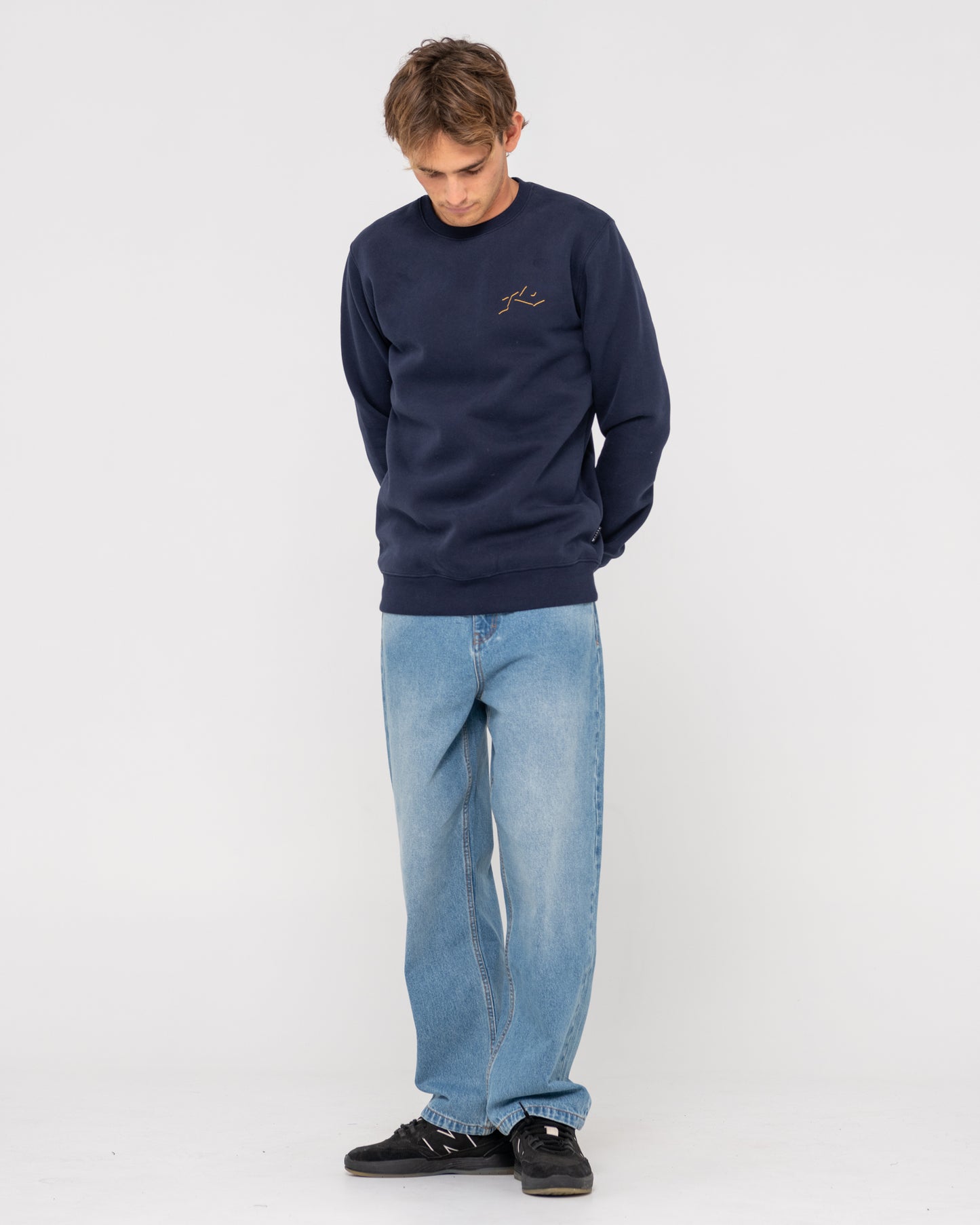 ONE HIT SHADOW CREW FLEECE
