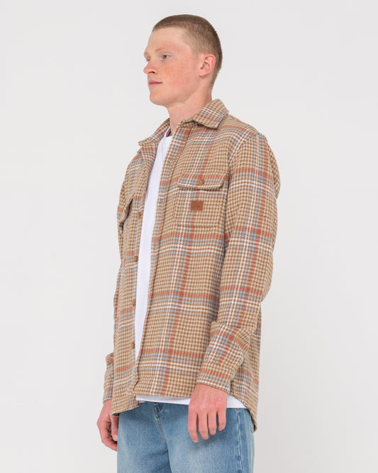 HOUNDSTOOTH OVERSHIRT