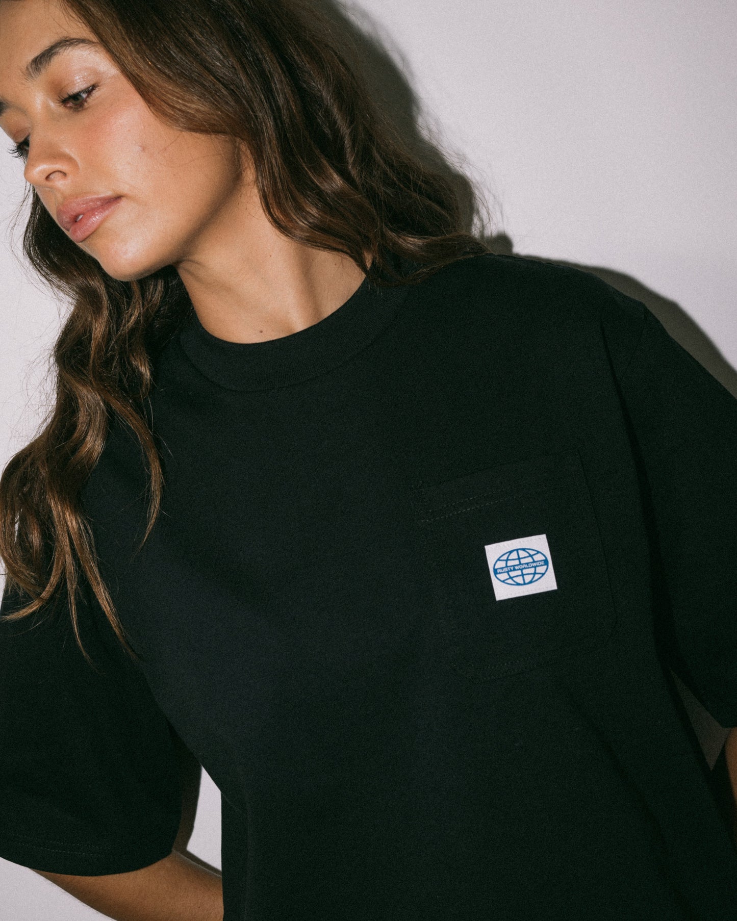 STEEZEY CROPPED BOXY TEE